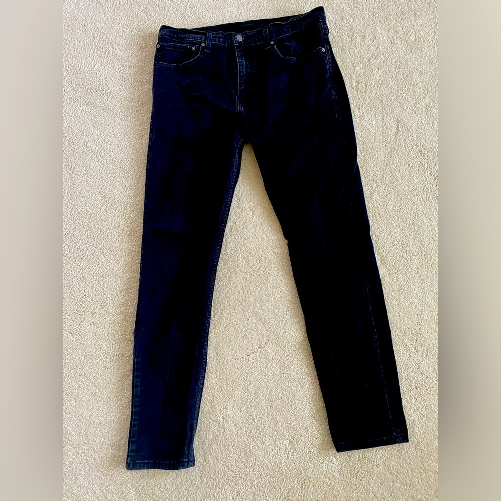Men’s Levi’s 512 Slim Taper Black Jeans